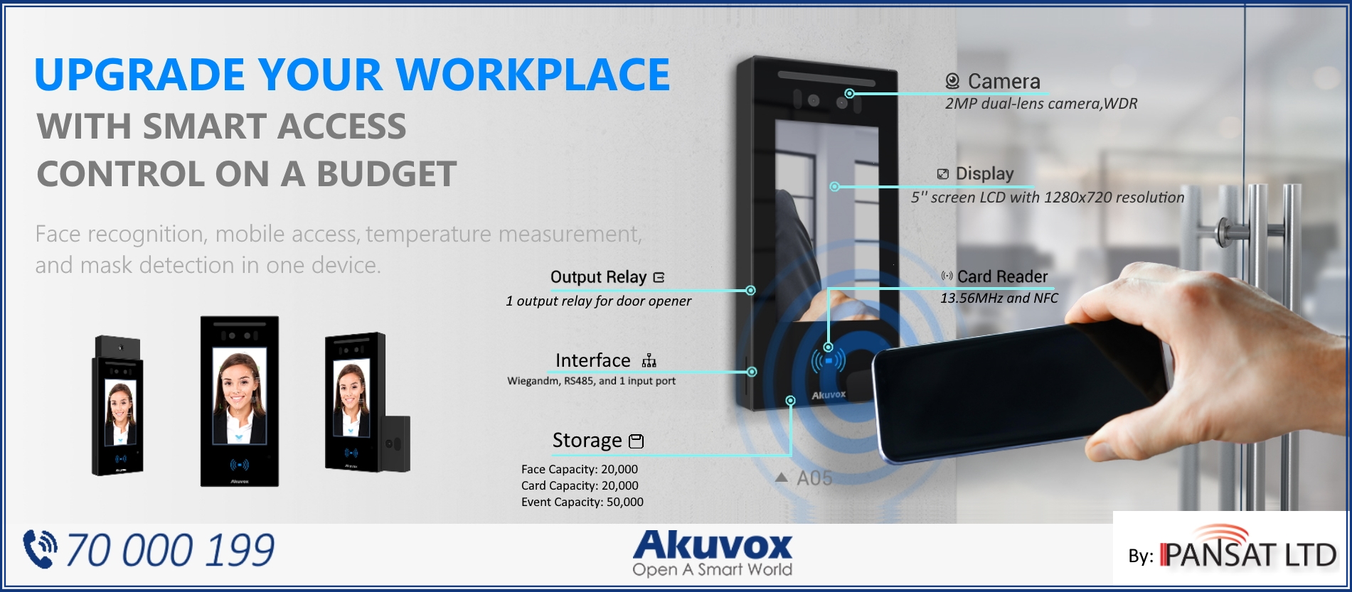 Akuvox Intercom Security Solutions Cyprus | Video Doors Cyprus